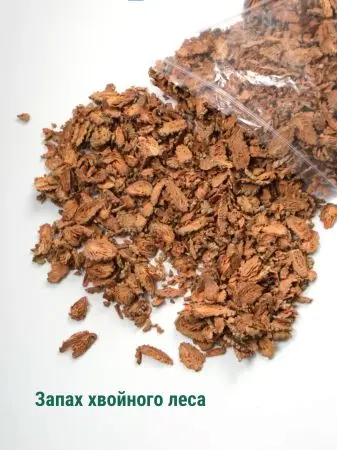 Мульча для комнатных растений из шишек резаных 500 гр